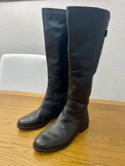 $40!! Franco Sarto Real Leather Boots( Size 6.5)
