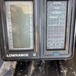 Lowrance Nice Working Fish founder Log Recorder X4