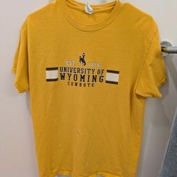 University Of Wyoming Men's Medium T-shirt 