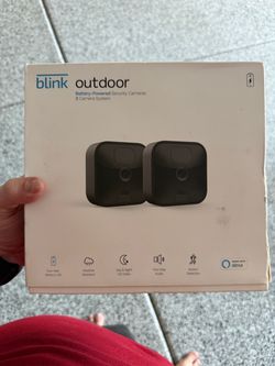 Outdoor blink cameras