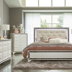 4-PCS Queen Size Bedroom Set In Offer 🔥🔥🔥 