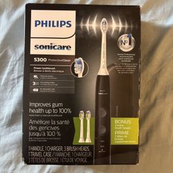 Philips Sonicare ProtectiveClean 5300 Rechargeable Electric Toothbrush Black