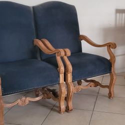 Lobby Or Reading Chairs - Blue 