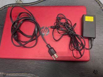 Ho laptop. It works just needs hard drive..