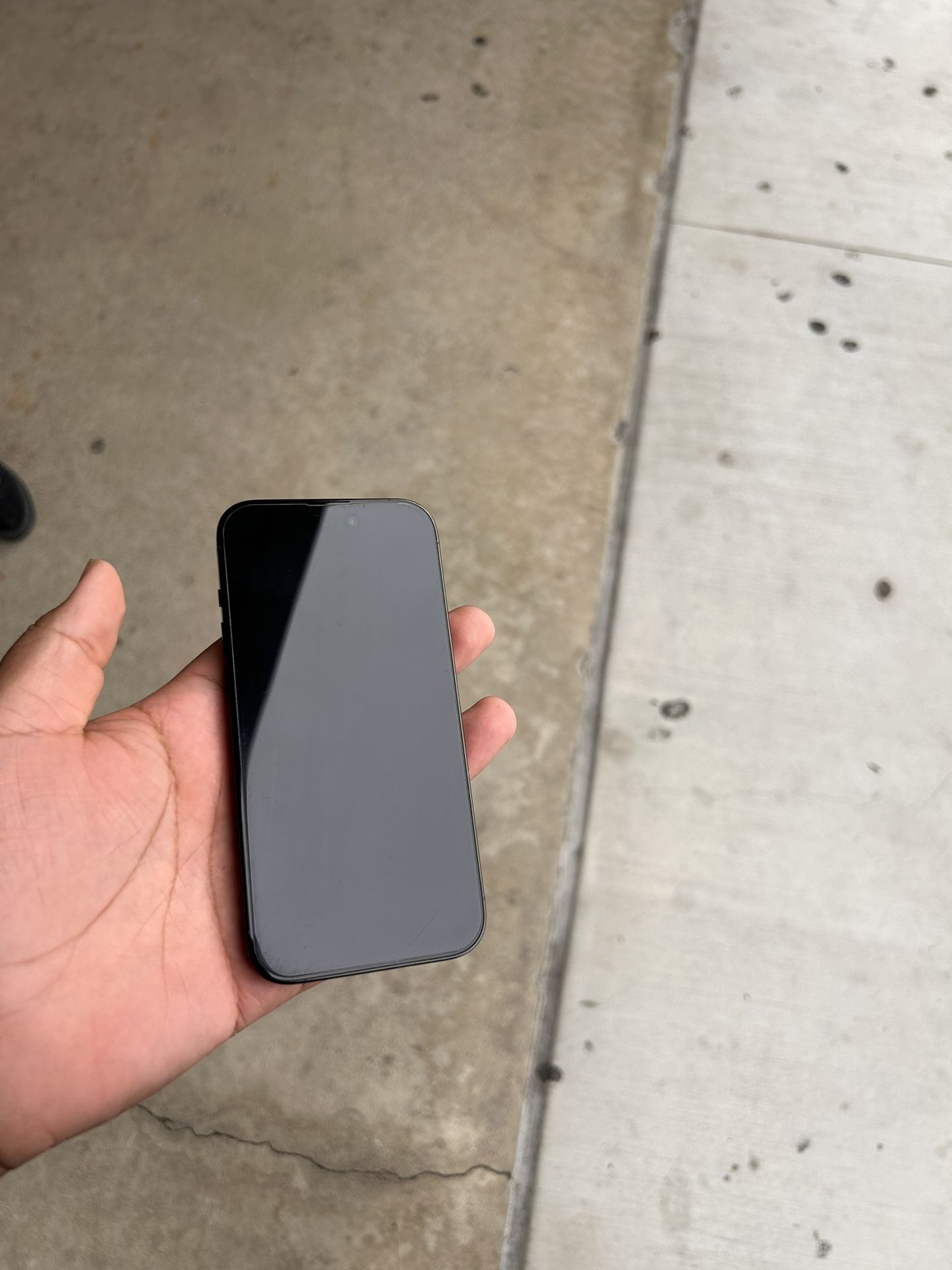 Locked iPhone