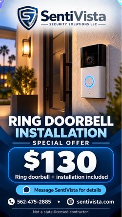 Ring doorbell / Camera installation