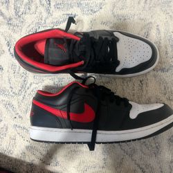 Jordan’s red and black
