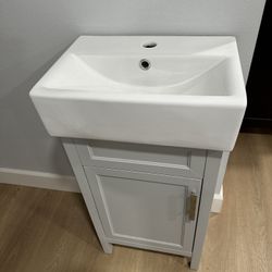 New Small Bathroom Vanity With Sink 