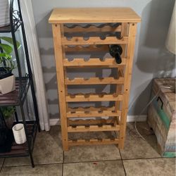 vase para las botellas de vino
