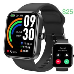 TOZO S3 smartwatch (responder/make calls) Bluetooth with heart rate physical activity monitor