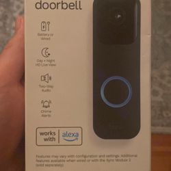 Video Doorbell (works With Alexa)