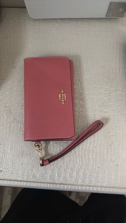 Pink Coach Wallet
