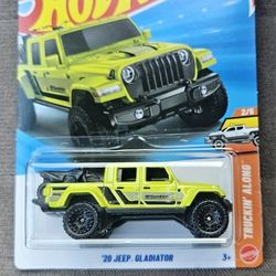 Hot Wheels '20 Jeep Gladiator. 2/5  14/250