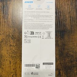 Anker Zolo Power Bank 45W Dual Built-in USB-C Cables