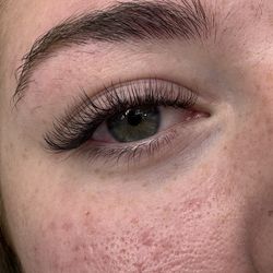 Lash extensions hybrid full set