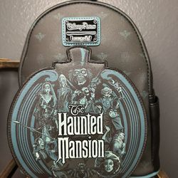 Disney Haunted Mansion Glow-In-The-Dark. Loungefly Mini Backpack