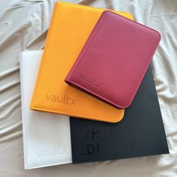 Vault X Binders - White Edition / Neon Orange / Red