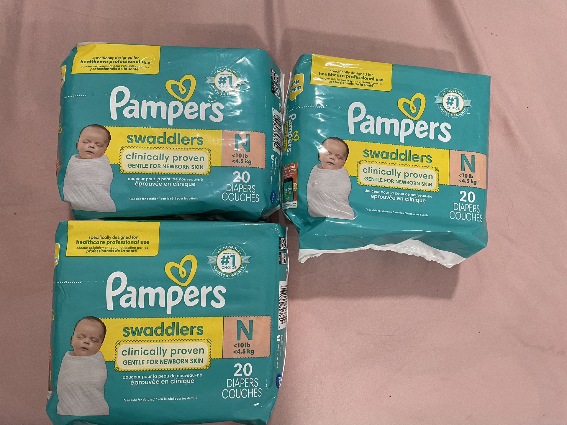 newborn pamper diapers 