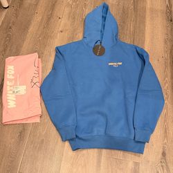 White Fox Off Stage Azure Hoodie XXS/XS. New With Tags!