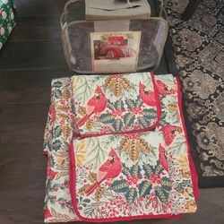 Queen or full quilt set