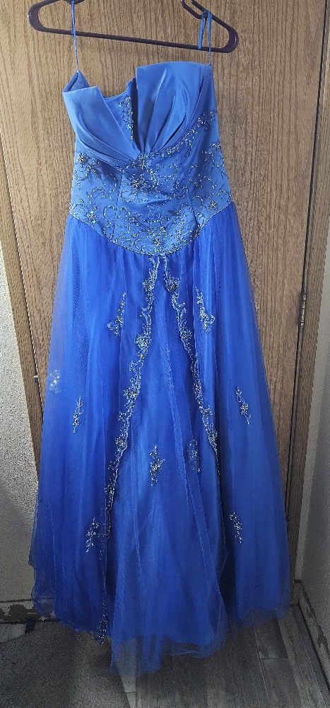 Blue Prom Dress