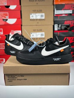 Off-White x Nike Air Force 1 Low ‘Black White’