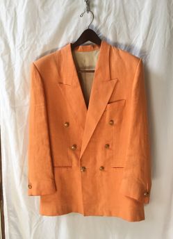 Linen jacket custom made