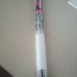 Pink Black And White Pool Cue