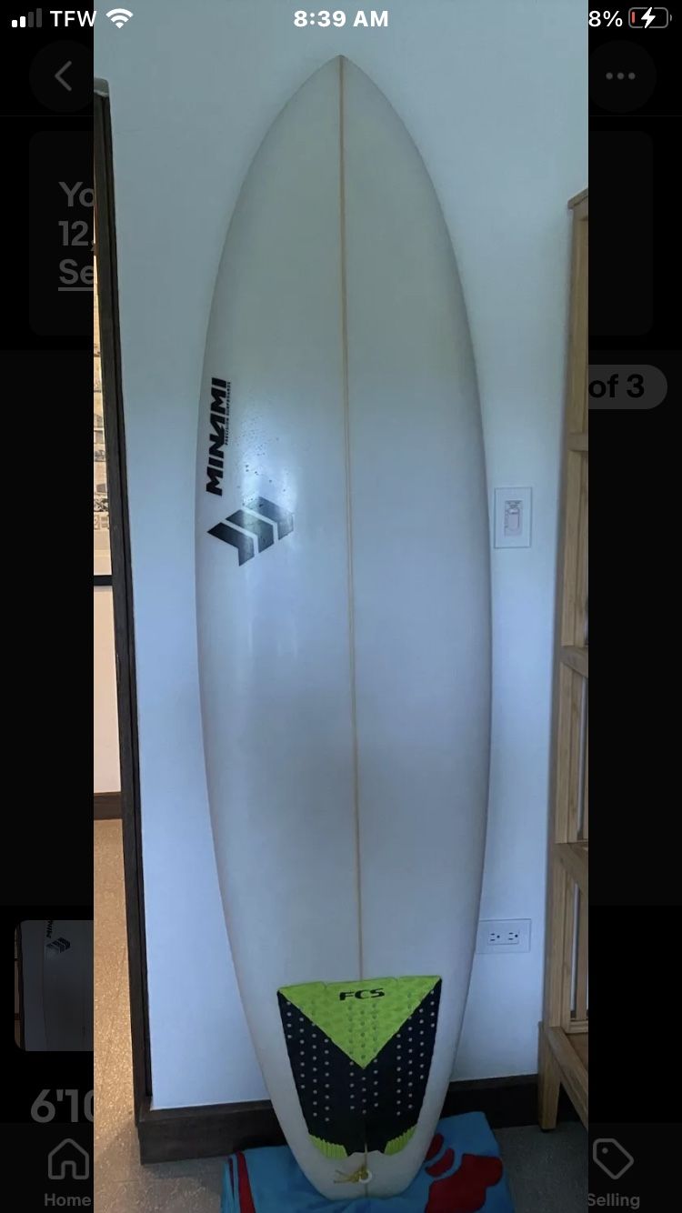 Minami 6,8” Surfboard , It’s Still Available 