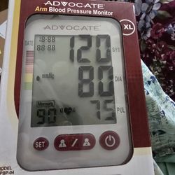 Digital High Blood Pressure Monitor for Home Use, Automatic Readings for Upper Arm Fit XL