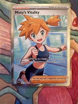 Misty’s Vitality Pokemon Pitch Black