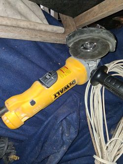 Dewalt angle grinder