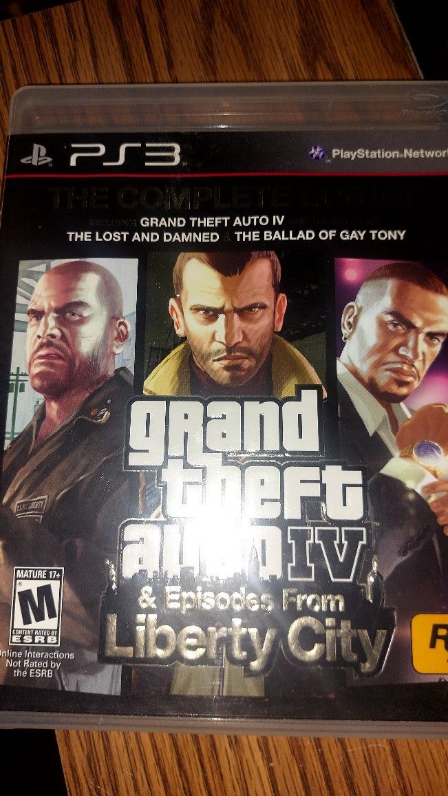 Two GTA Games For Ps3 20 Dollars For Both Games