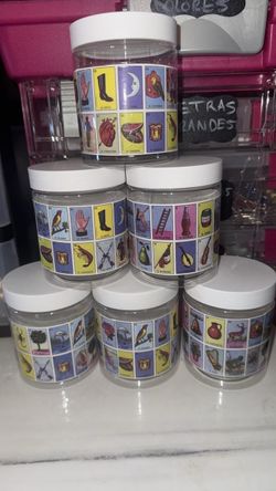 Botes para lotería $3 cada uno