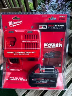 Milwaukee 8.0 Forge battery Rapid charger