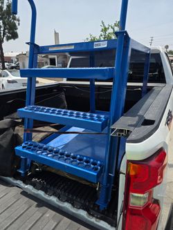 Stock Picking Ladder Cart - 54 x 28 x 51"