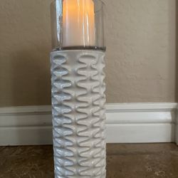 Ceramic Pillar Candle Holder