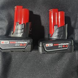 Milwaukee M12 Batteries 