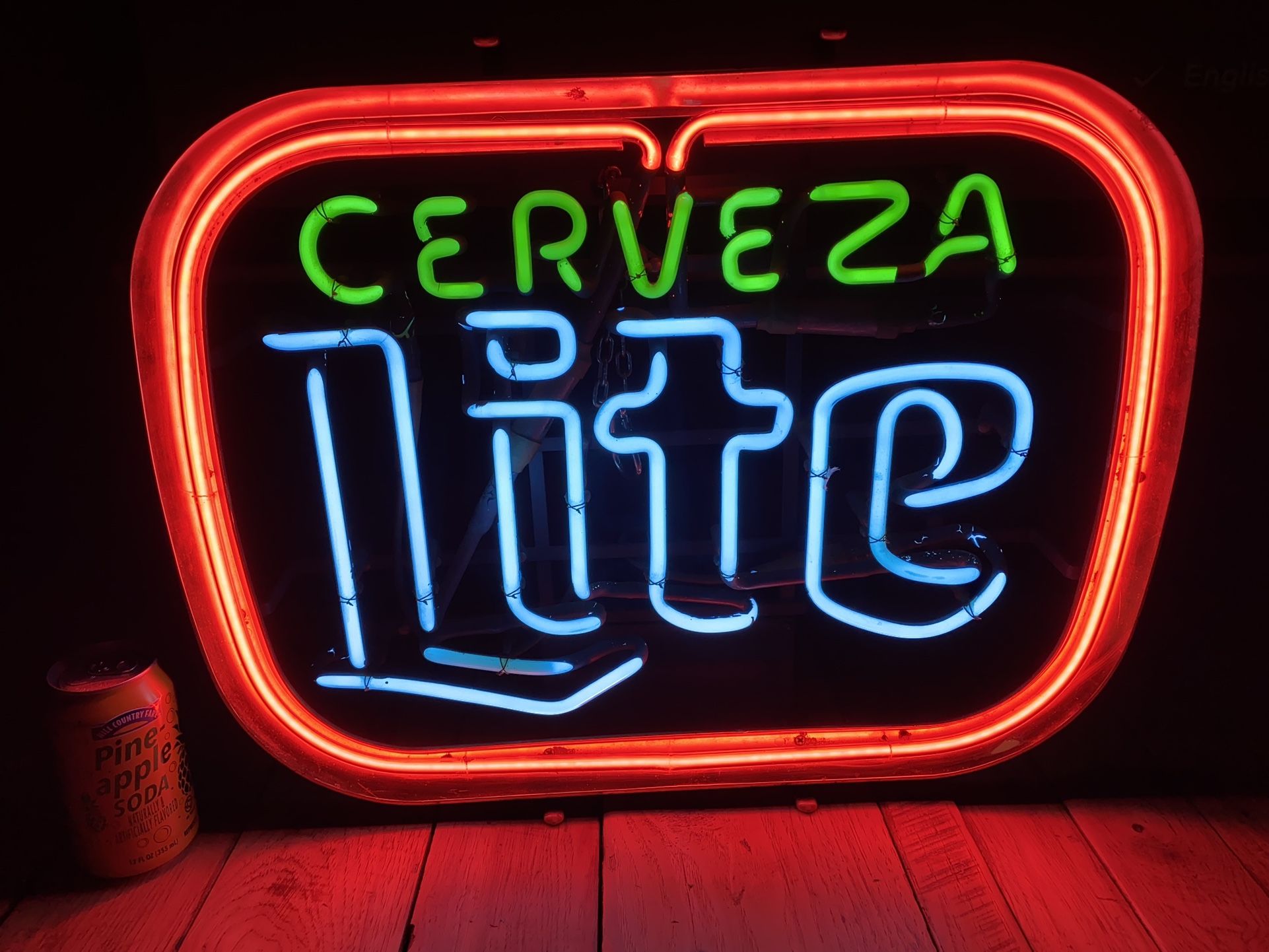 Vintage Miller Lite Cerveza Neon Sign for Sale in San Antonio, TX