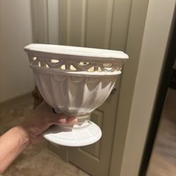 Round Ceramic Pottery Plant Pot 