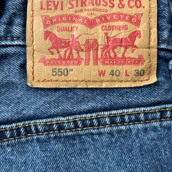 Men’s Levi 550 Size 40x30