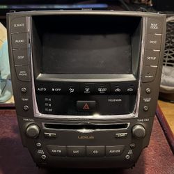 Lexus Is250 Navigation System 