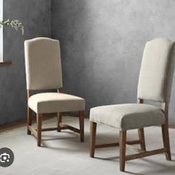 Pottery Barn Upholstered Dining Chairs 