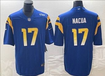 LOS ANGELES RAMS STITCHED FOOTBALL JERSEY