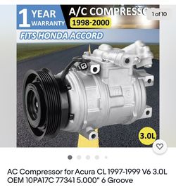 Ac Compresor Acura