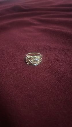 10k plated ring