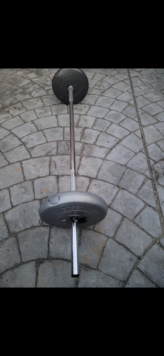 Bar And Weights 