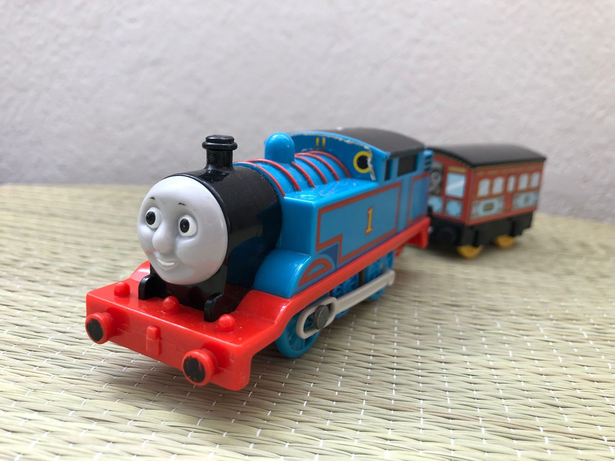2009 Gullane Mattel THOMAS the Train #1 Motorized Engine Toy