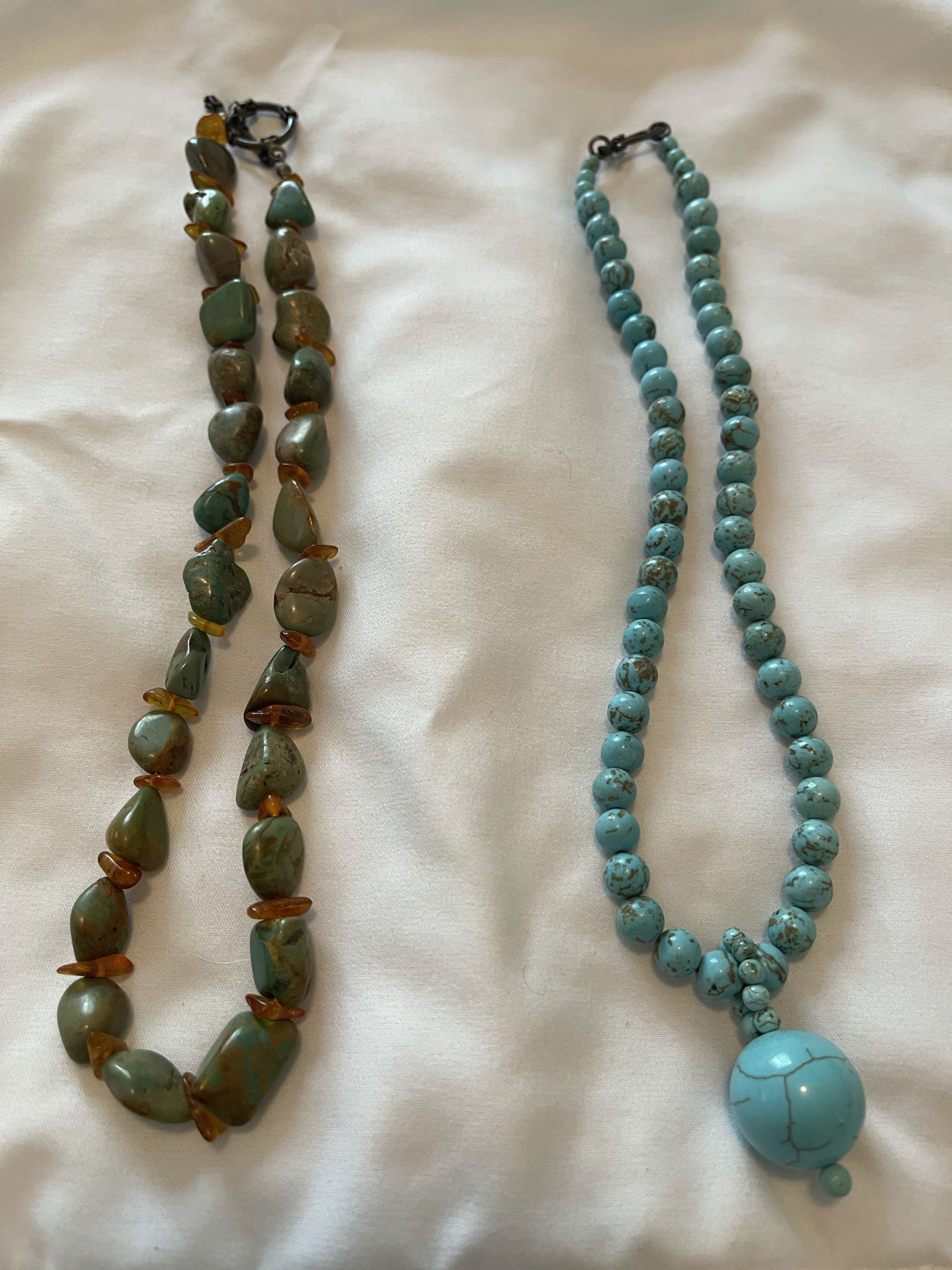 Real Turquoise Necklaces - $20 Each