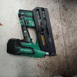 brand new metabo framing gun with battery 
